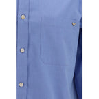 Blue Cotton Shirt