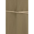 Bicolor Viscose Long Dress