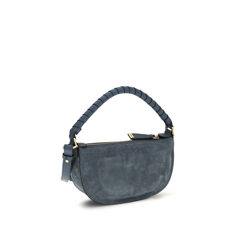 Blue Calf Leather Bos Taurus Shoulder Bag