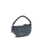 Blue Calf Leather Bos Taurus Shoulder Bag