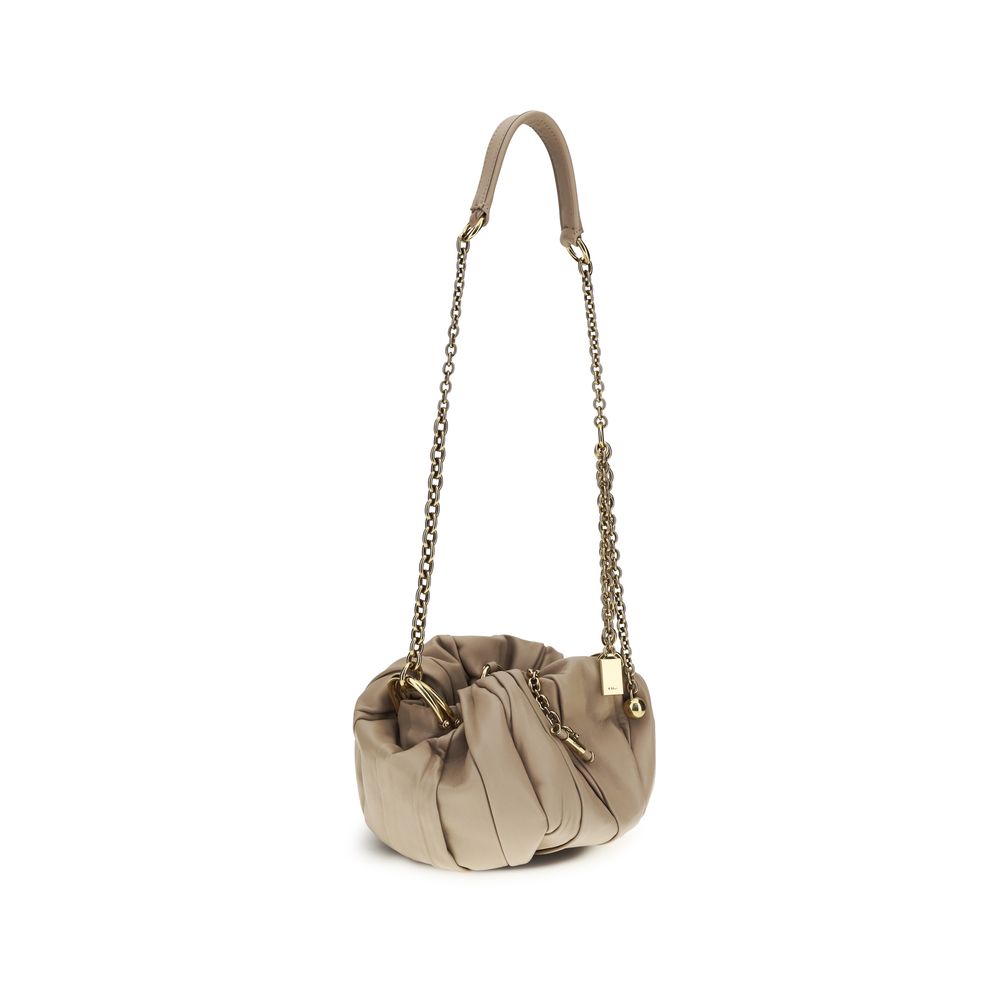 Beige Lamb Ovis Aries Aries Shoulder Bag