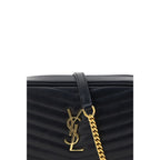 Black Calf Leather Bos Taurus Shoulder Bag