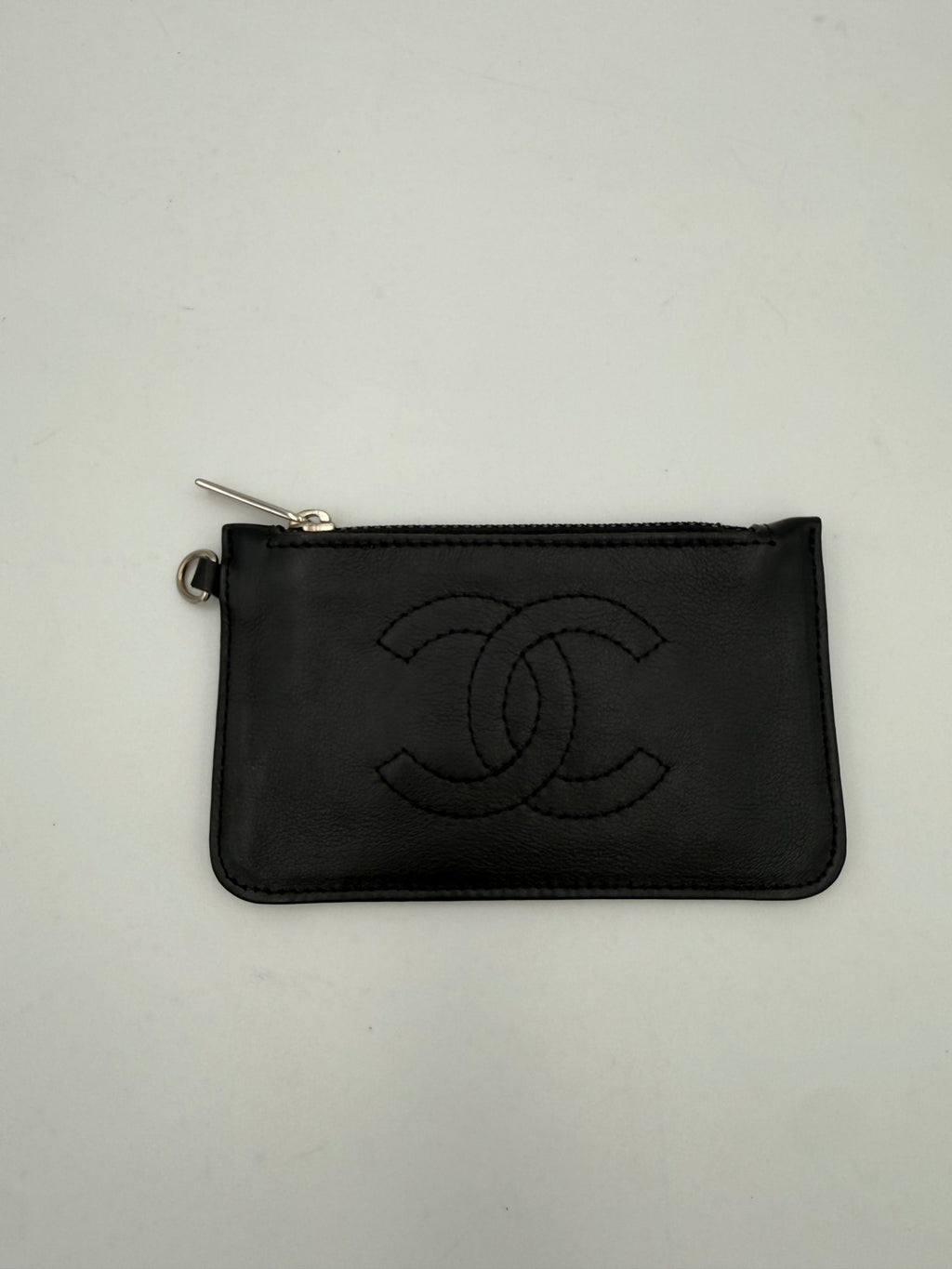CHANEL Lamb Leather Coin Purse/Card Holder
