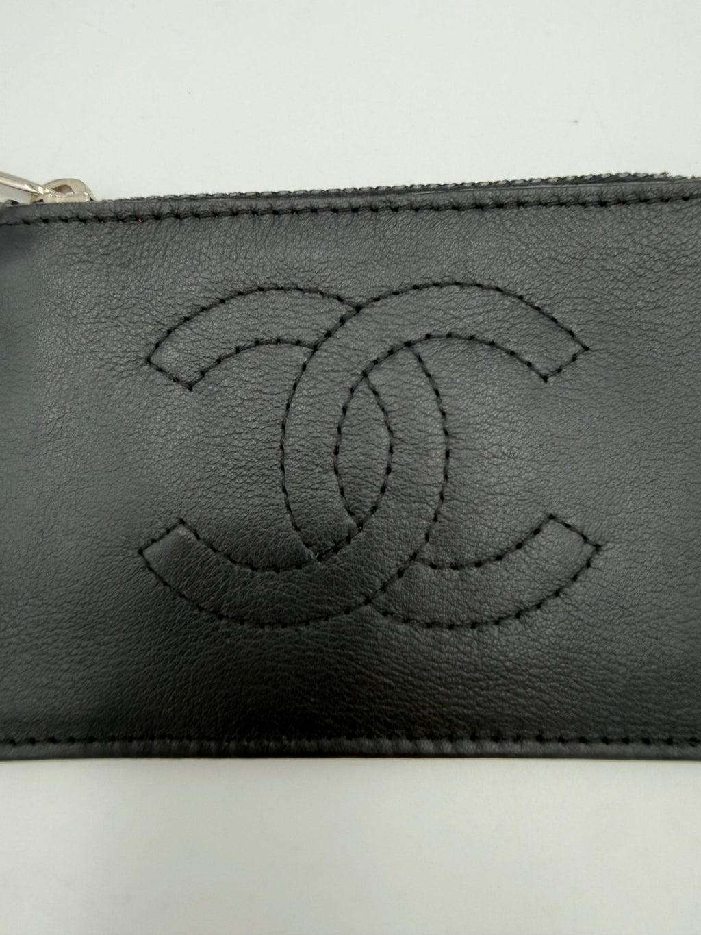 CHANEL Lamb Leather Coin Purse/Card Holder