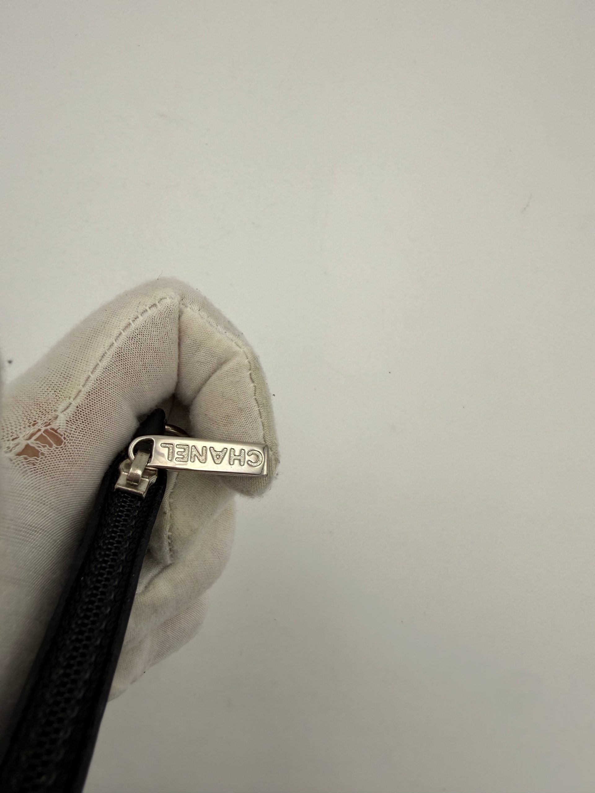 CHANEL Lamb Leather Coin Purse/Card Holder