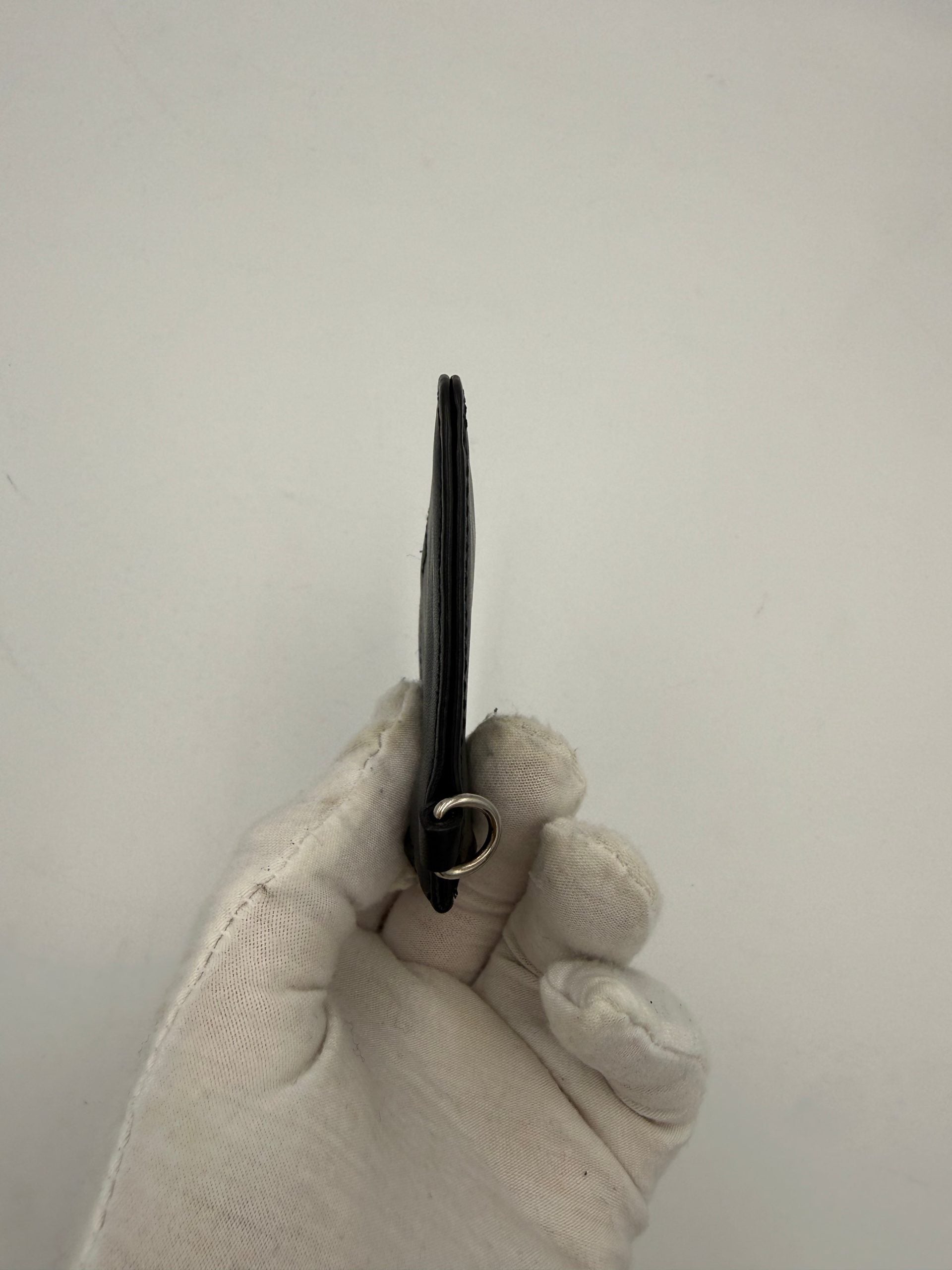 CHANEL Lamb Leather Coin Purse/Card Holder