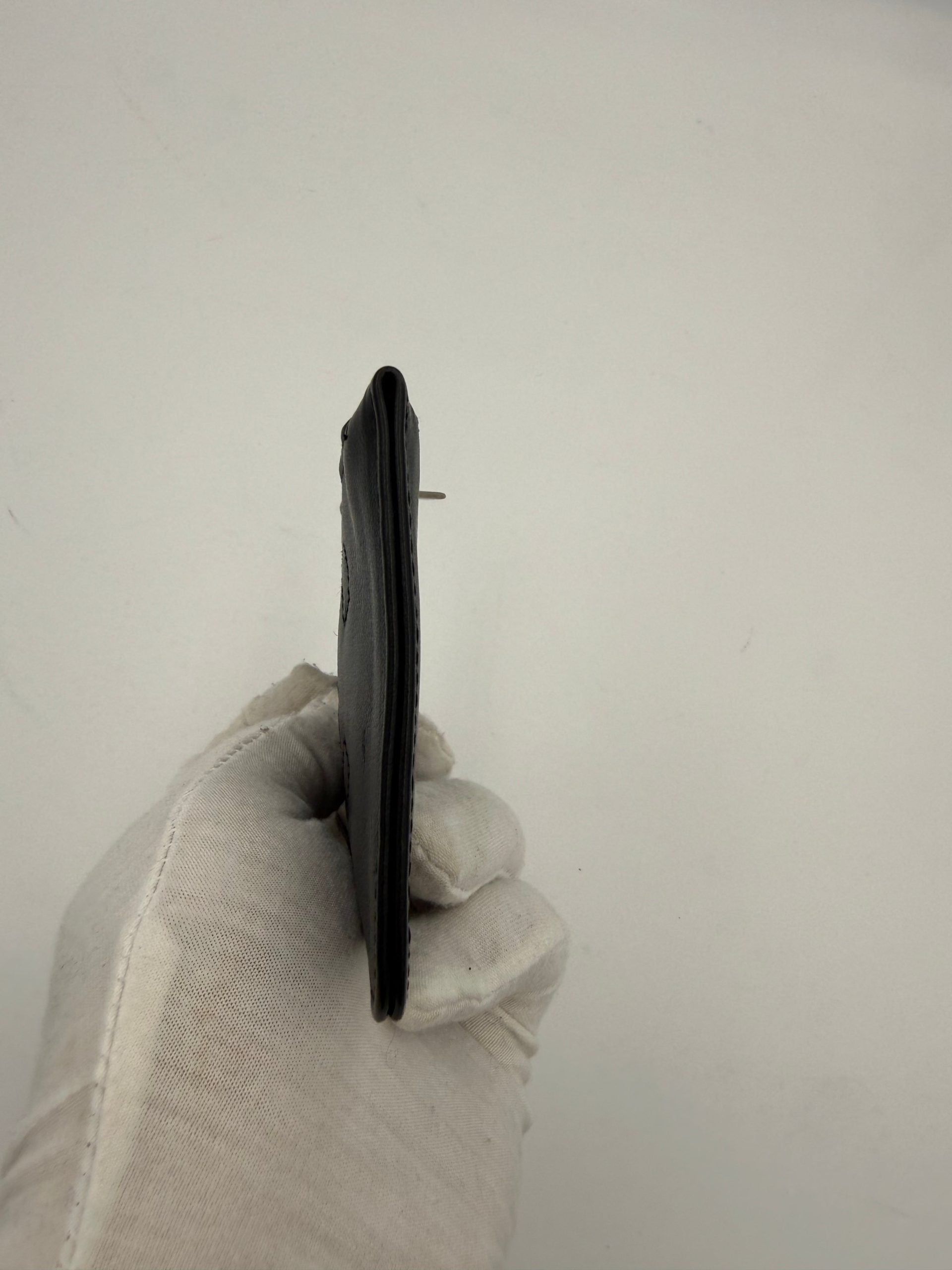 CHANEL Lamb Leather Coin Purse/Card Holder