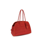 Multicolor Raffia Shoulder Bag