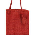 Multicolor Raffia Shoulder Bag