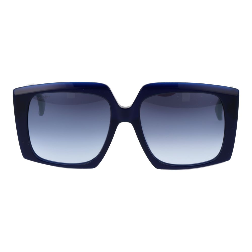 Blue Plastic Sunglasses