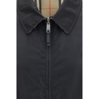 Black Polyamide Full-Length Jacket