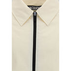 White Polyamide Shell Jacket
