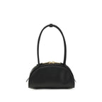 Black Calf Leather Bos Taurus Shoulder Bag