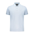 Azzurro Cotton Mens Polo Shirt