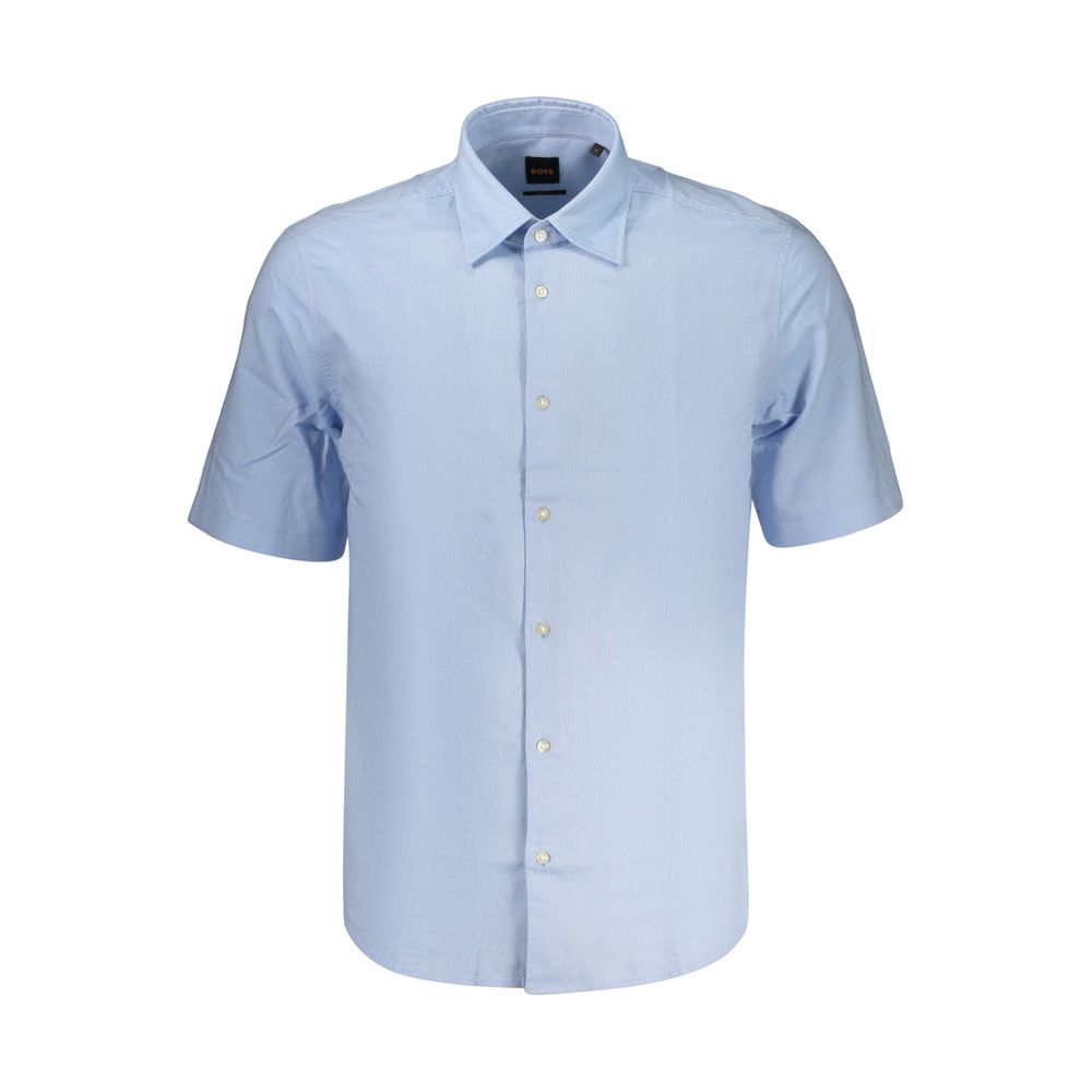 Azzurro Cotton Men Shirt