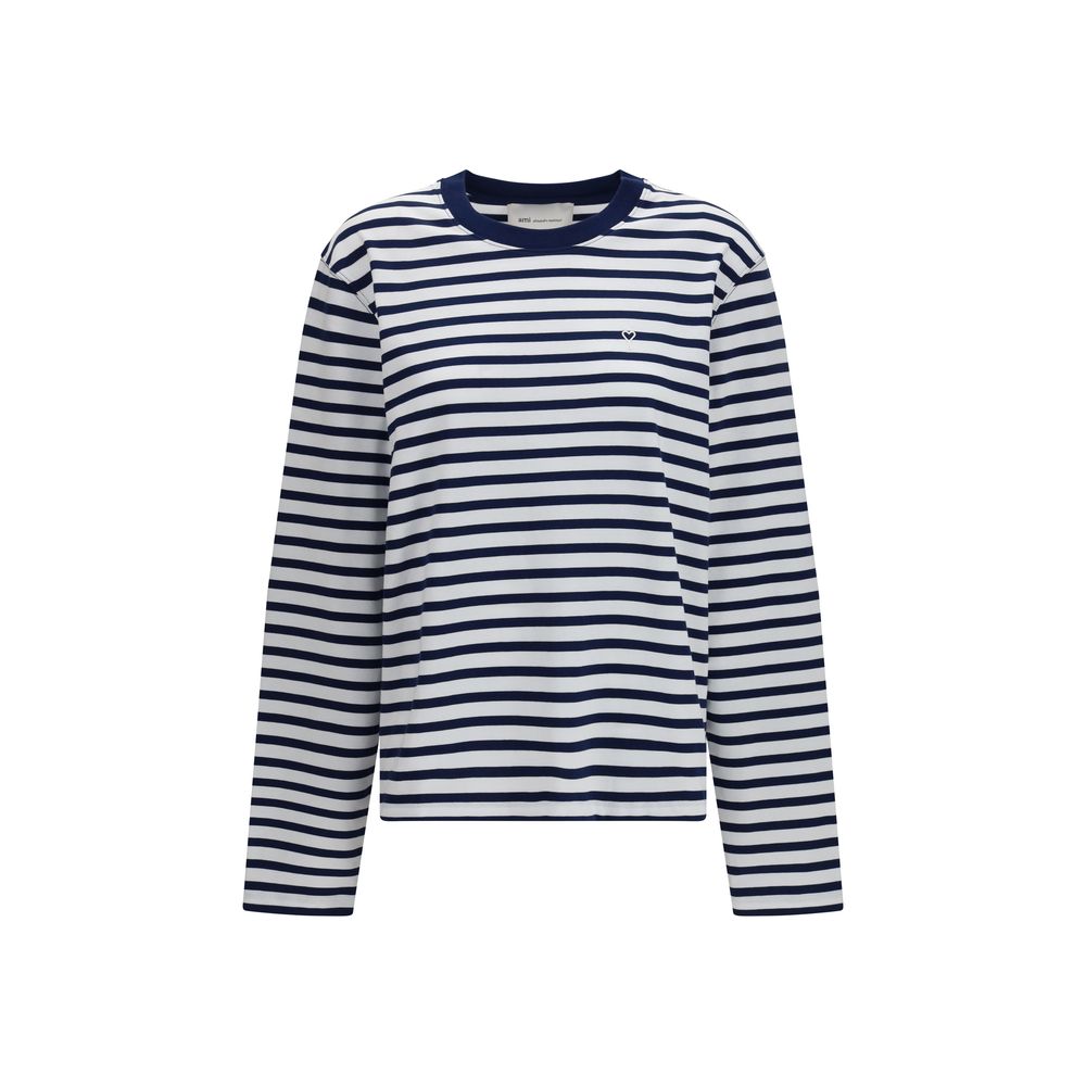 Multicolor Cotton Long Sleeve T-Shirt