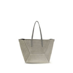 Gray Calf Leather Bos Taurus Shoulder Bag