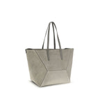 Gray Calf Leather Bos Taurus Shoulder Bag