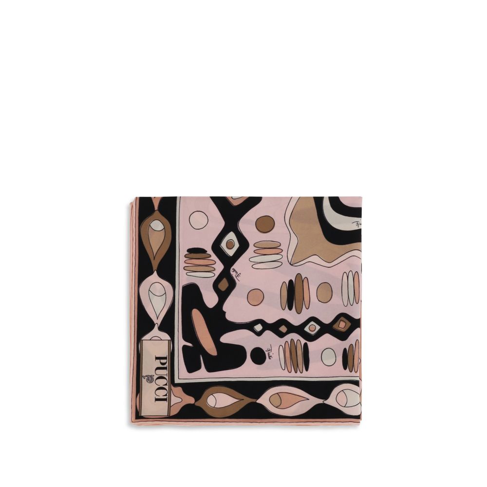 Multicolor Silk Scarf