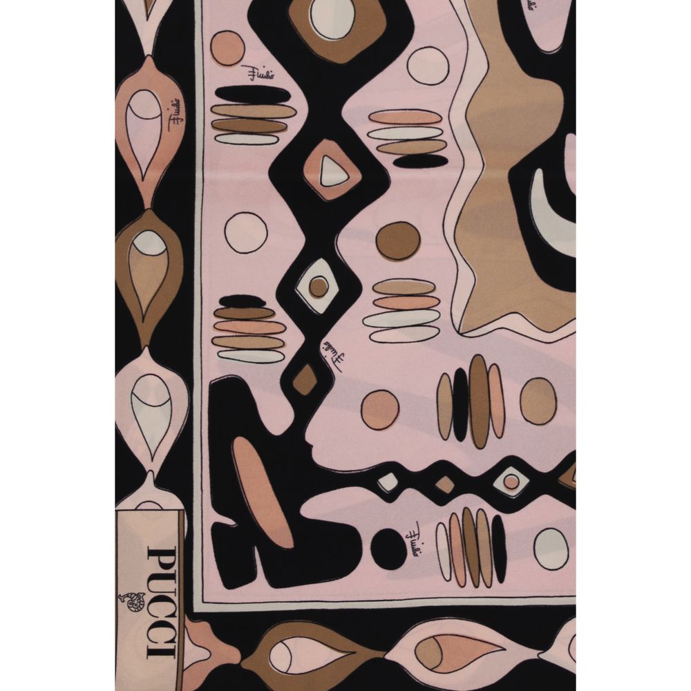 Multicolor Silk Scarf