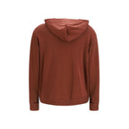 Bordeaux Silk Sweatshirt