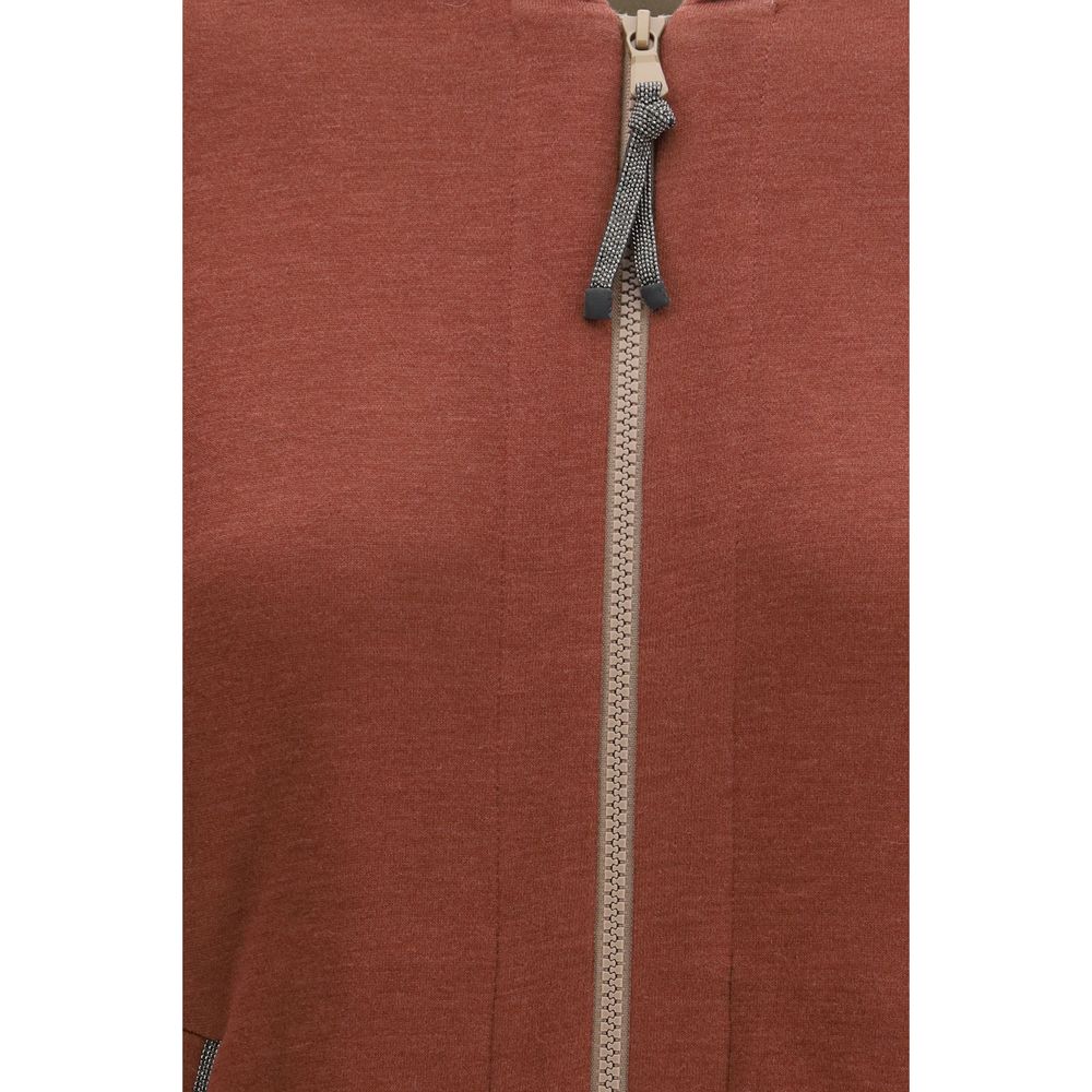 Bordeaux Silk Sweatshirt