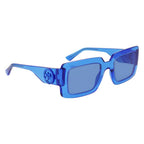 Blue Injected Sunglasses