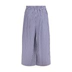 Blue Cotton Pants