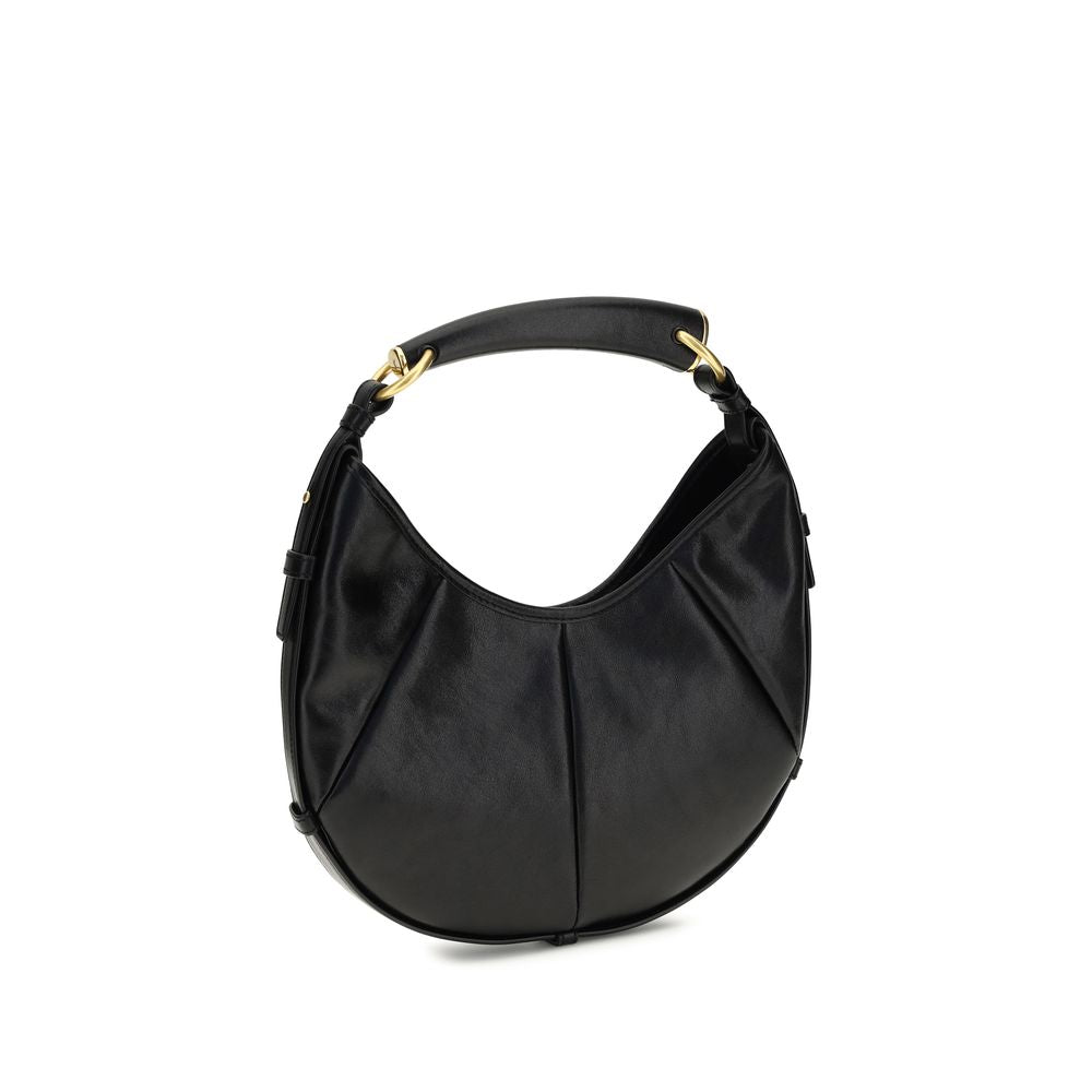Black Calf Leather Bos Taurus Shoulder Bag