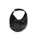 Black Calf Leather Bos Taurus Shoulder Bag