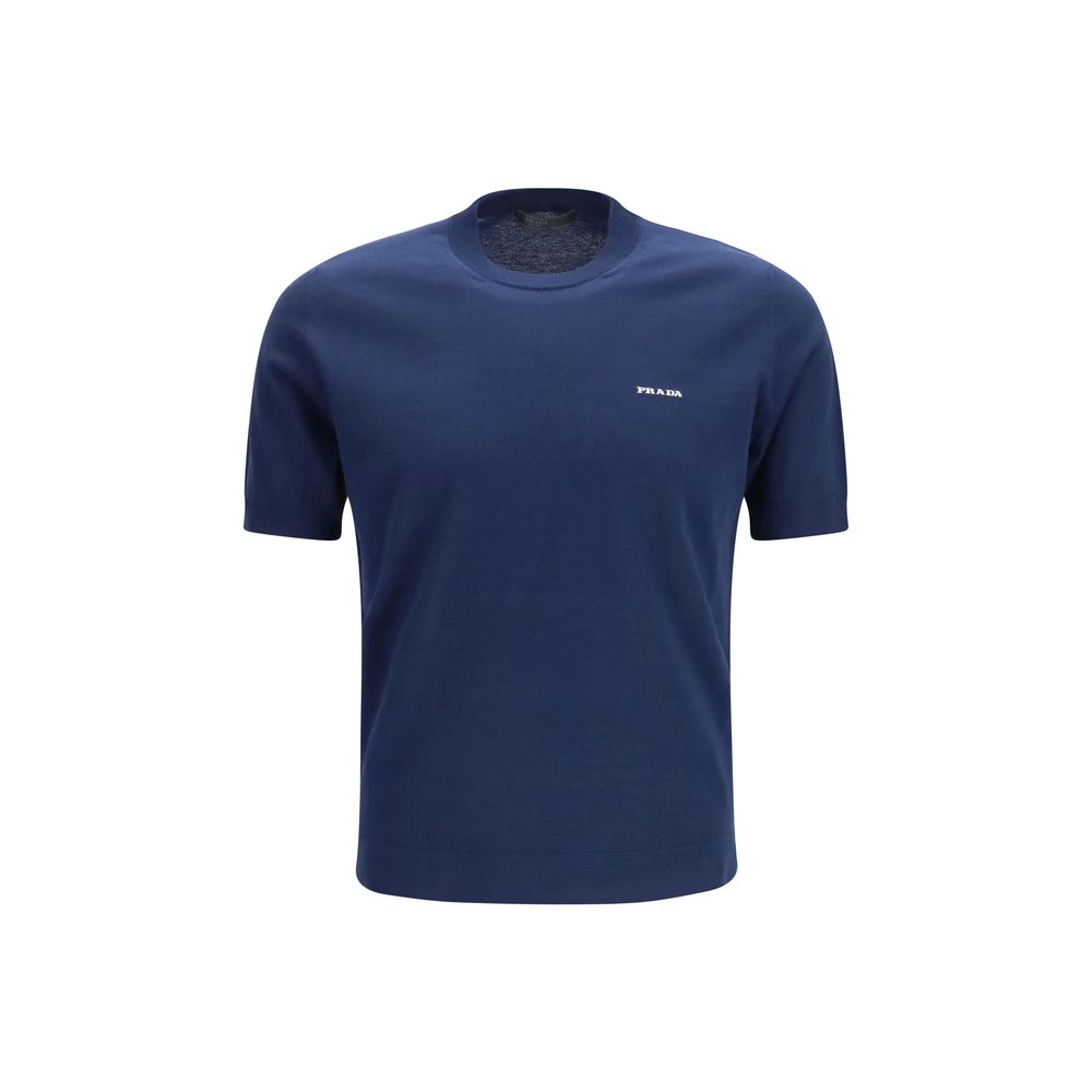 Blue Cotton T-Shirt