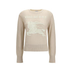 Beige Polyester Sweatshirt
