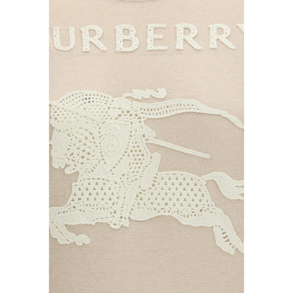 Beige Polyester Sweatshirt