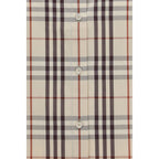 Beige Cotton Pattern Shirt