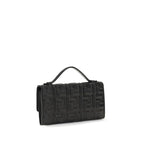 Black Calf Leather Bos Taurus Shoulder Bag