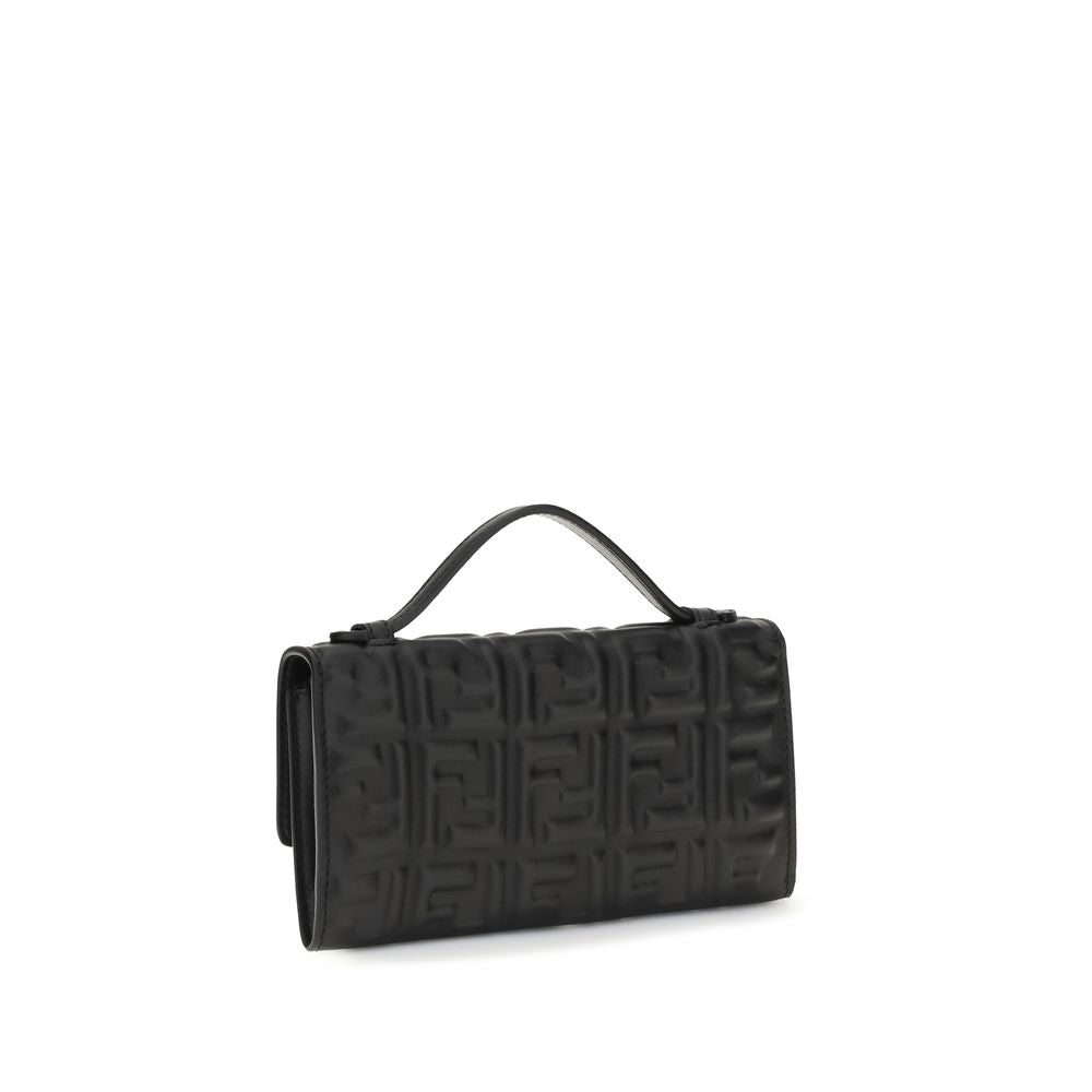 Black Calf Leather Bos Taurus Shoulder Bag