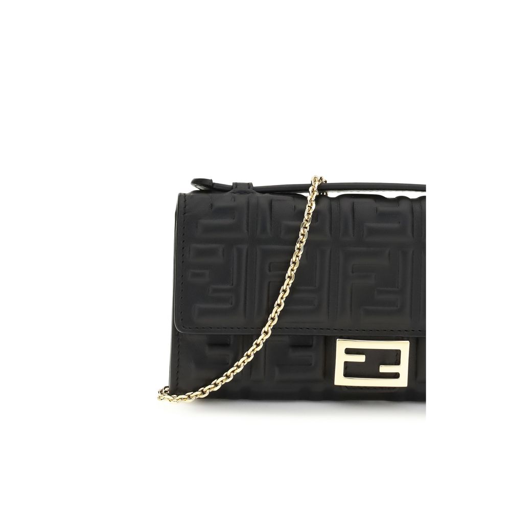 Black Calf Leather Bos Taurus Shoulder Bag