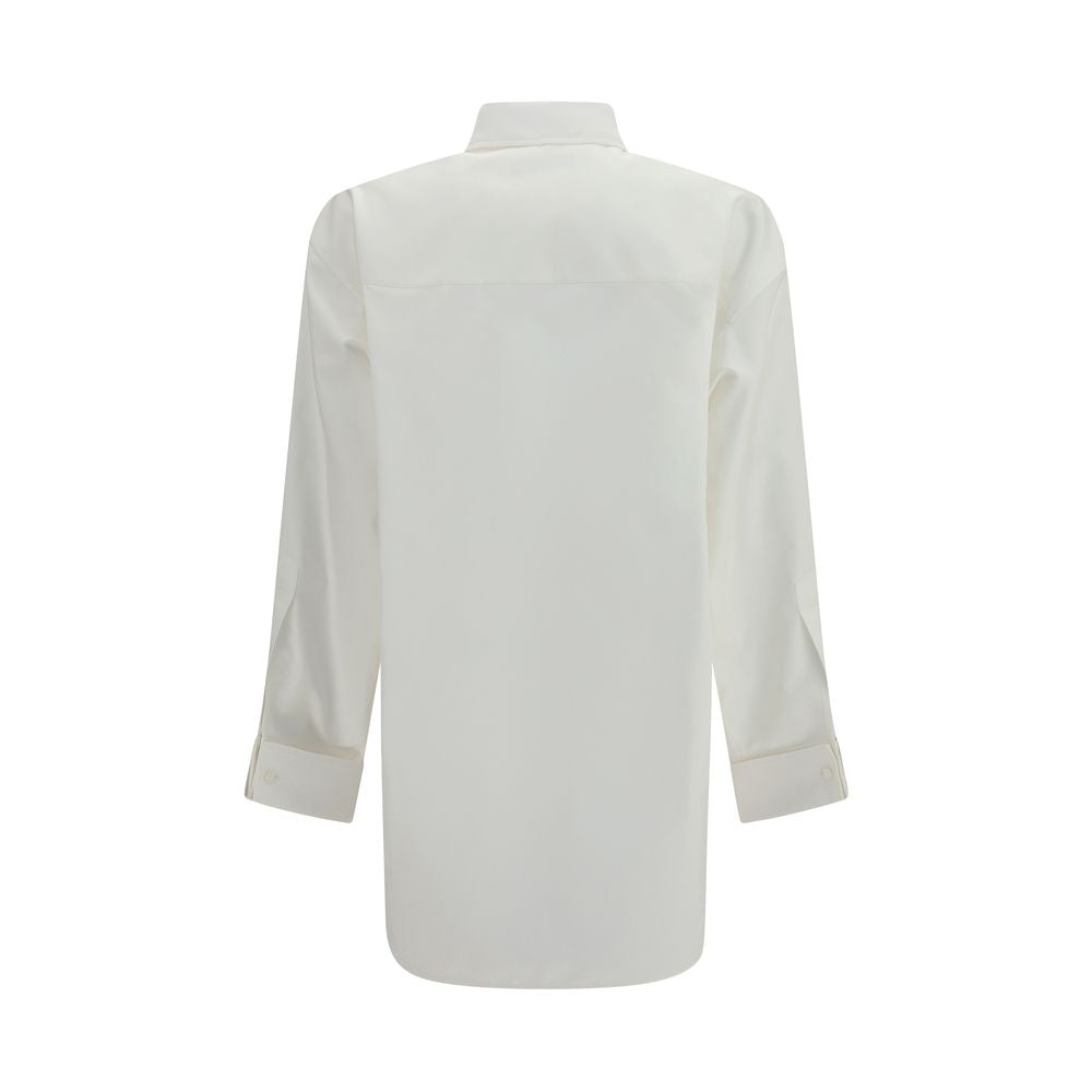 White Cotton Dress Shirt