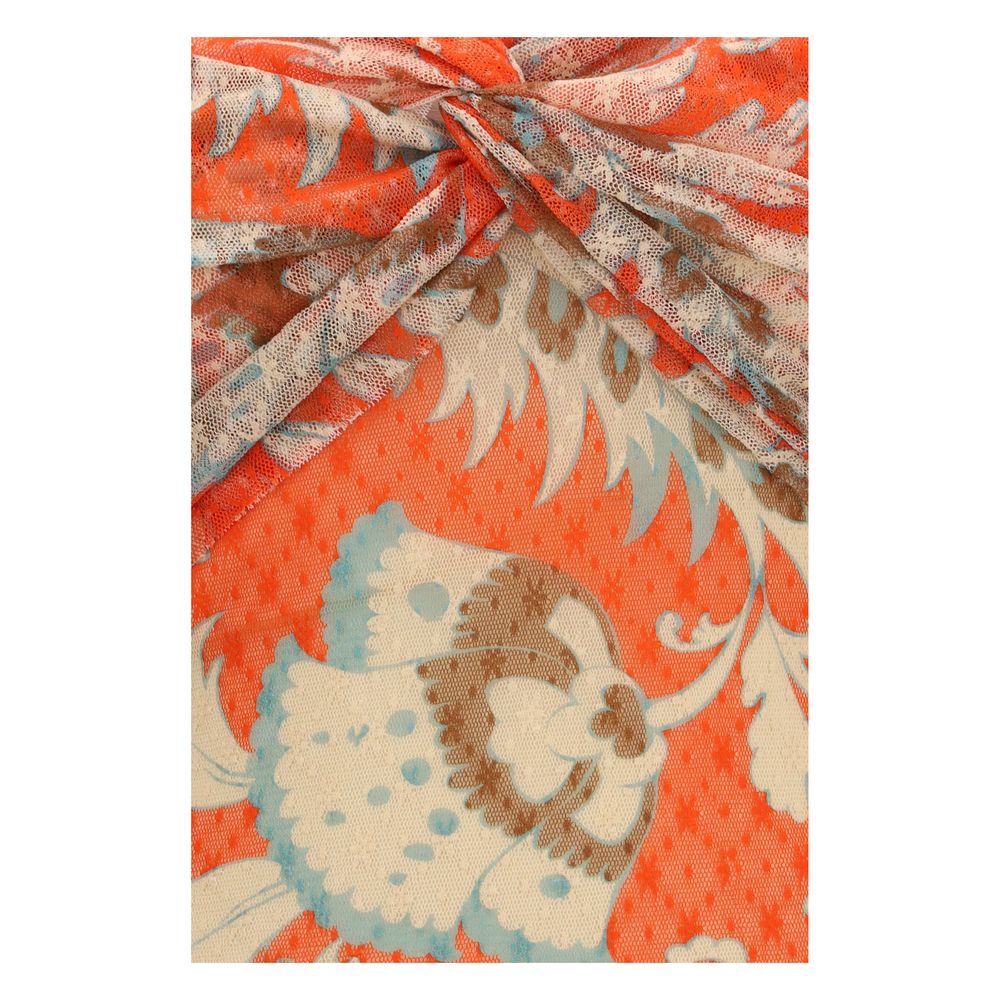 Multicolor Polyamide Casual Dress