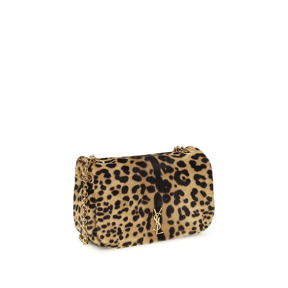 Multicolor Horsehair Shoulder Bag