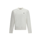 White Cotton Sweatshirt