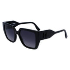 Black Injected Sunglasses