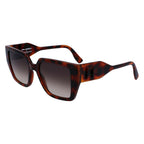 Brown Injected Sunglasses