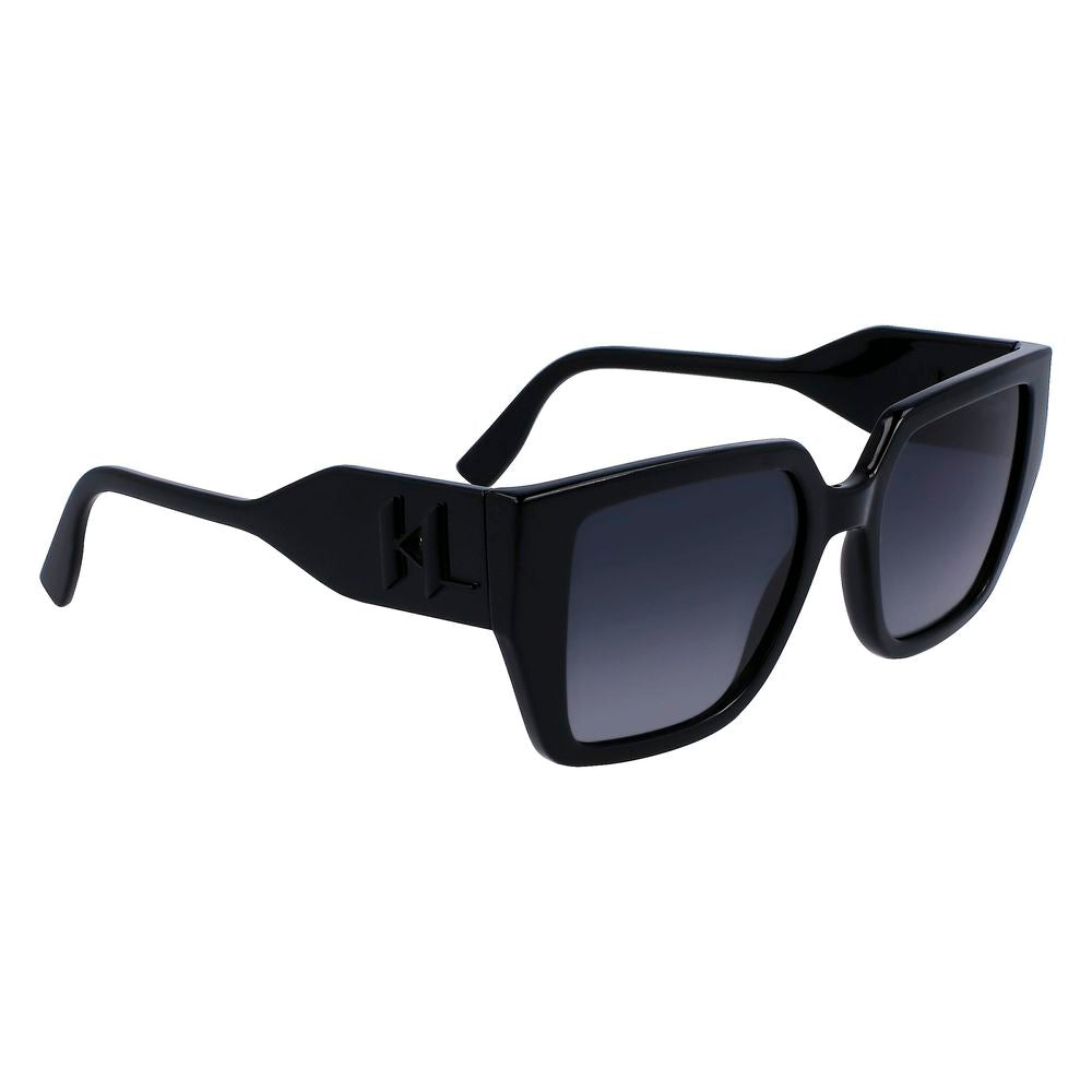 Black Injected Sunglasses