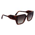 Brown Injected Sunglasses