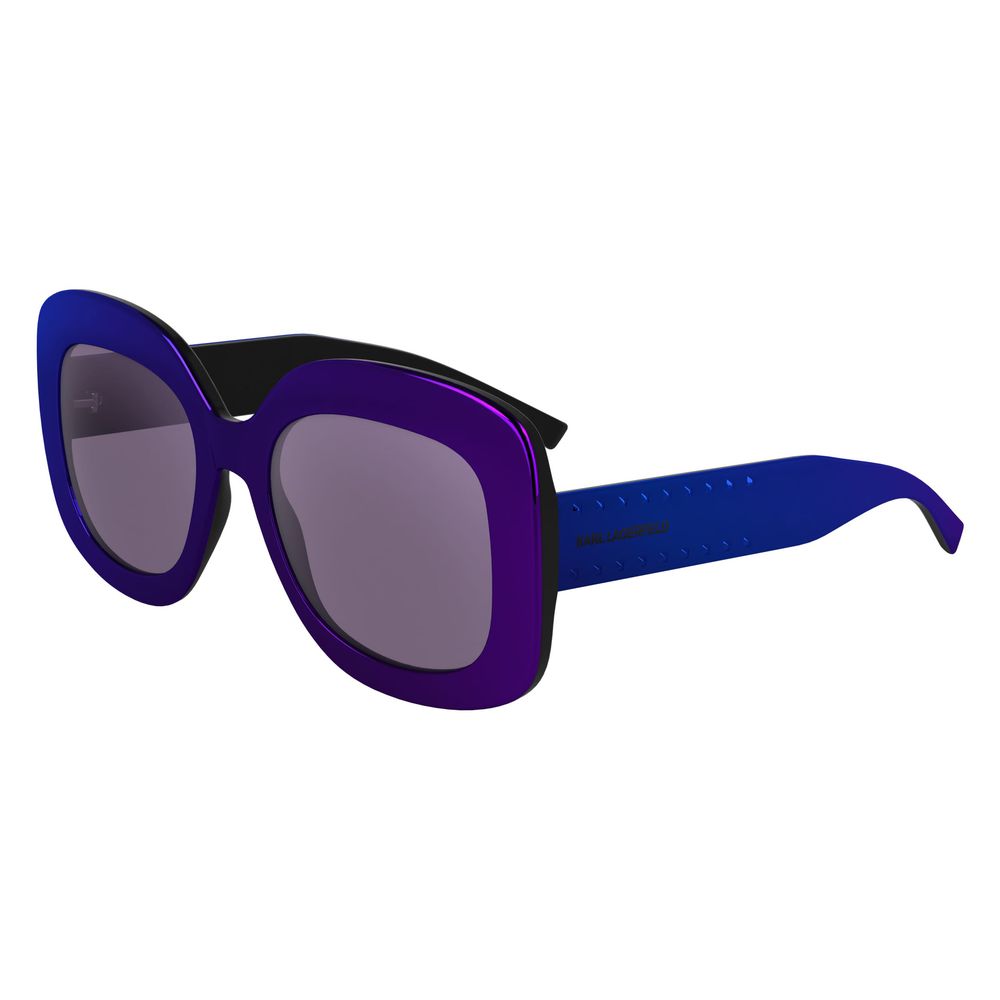 Purple Injected Sunglasses