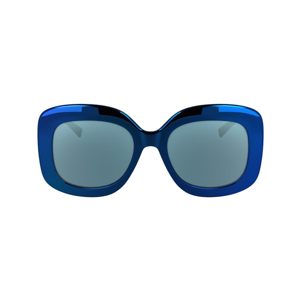 Blue Injected Sunglasses