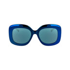 Blue Injected Sunglasses