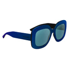 Blue Injected Sunglasses