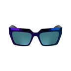 Blue Injected Sunglasses